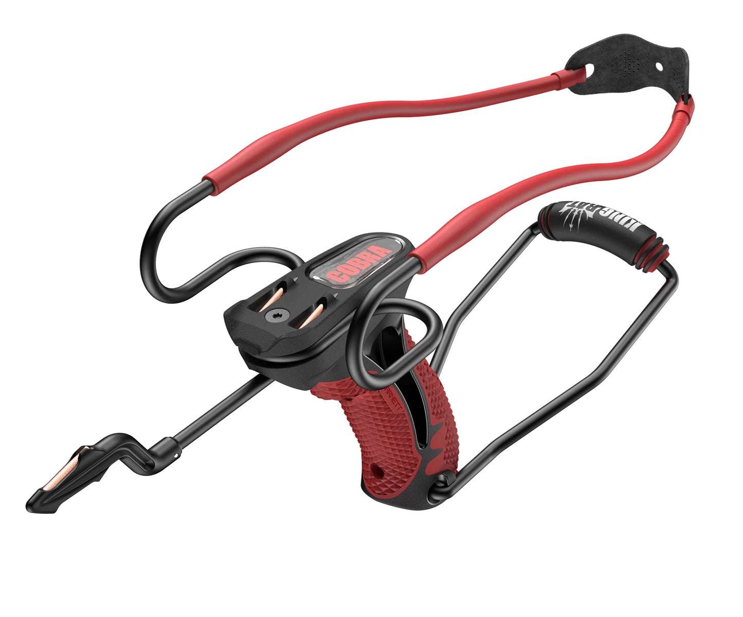 Barnett Cobra™ King Rat Black/Red Slingshots