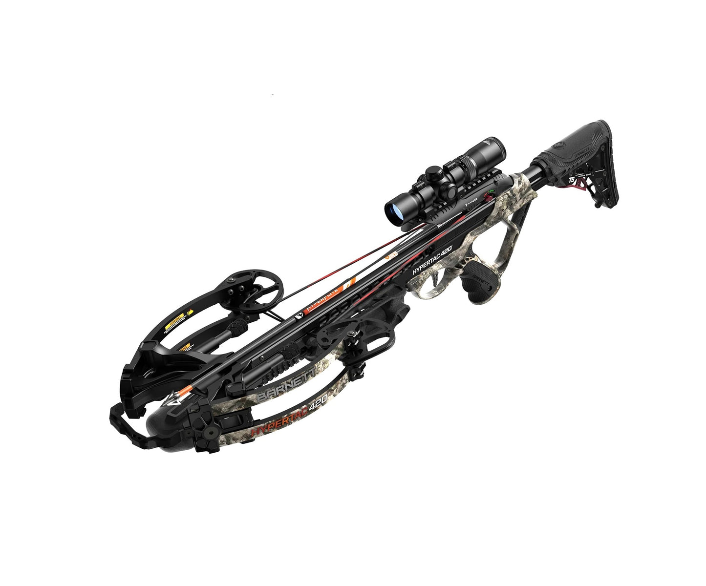 Barnett Explorer HyperTAC 420™ Crossbow Package With Premium 1.5-5x32mm Illuminated Speed Compensating Scope