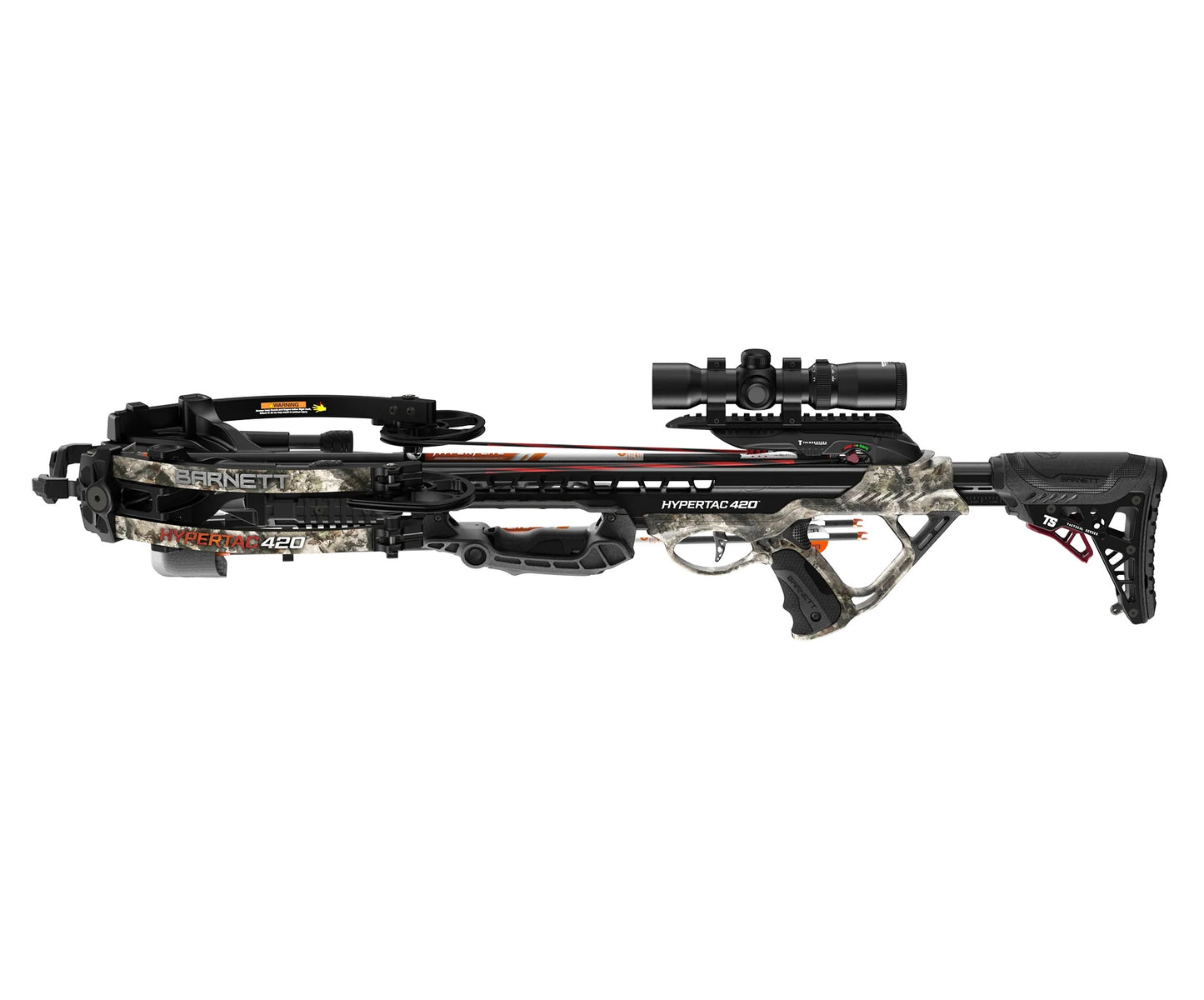 Barnett Explorer HyperTAC 420™ Crossbow Package With Premium 1.5-5x32mm Illuminated Speed Compensating Scope