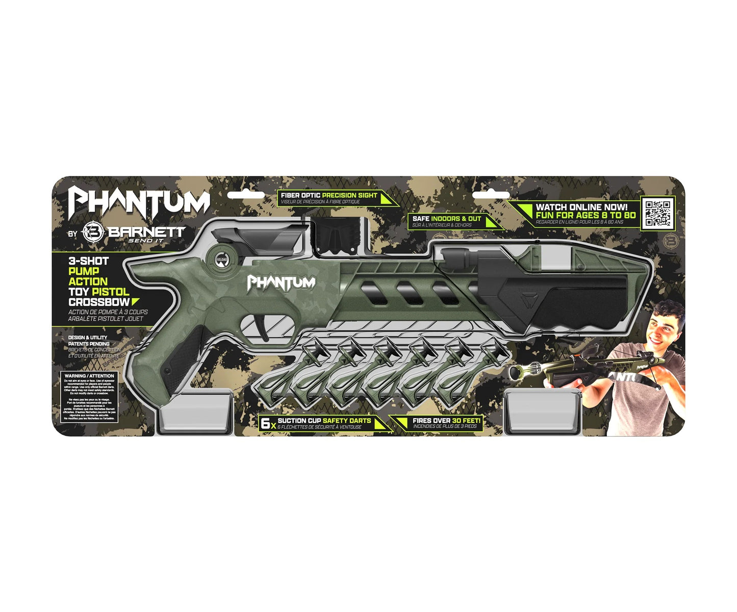 Barnett Phantum™ Toy Compact Crossbow Green
